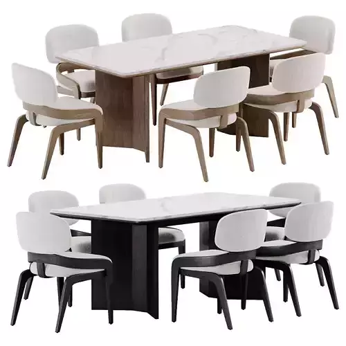 Scandinavian Dining Set
