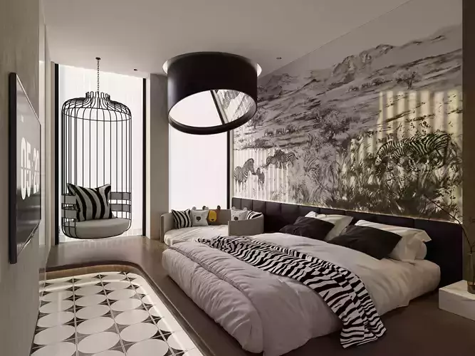 hotel bedroom interior 11