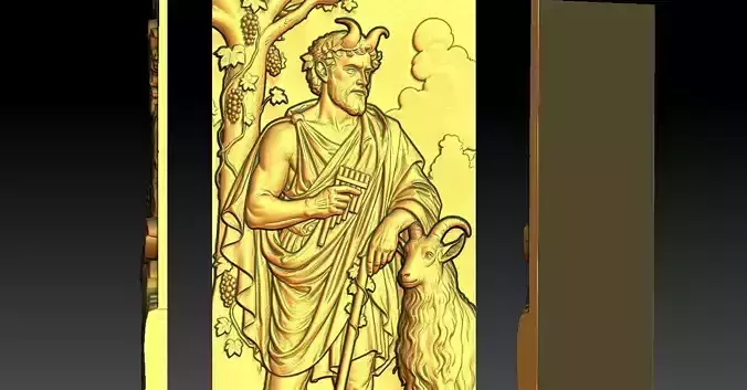 Silvanus the Forest God 3D print model