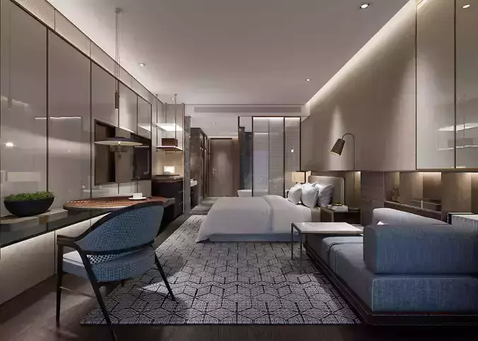  hotel bedroom interior 13