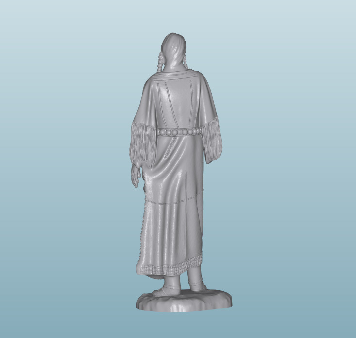 INDIAN W37 Native American Figures 3D print model_1