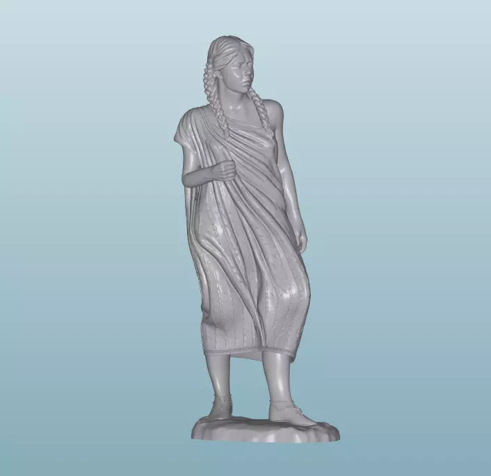 INDIAN W38 Native American Figures 3D print model_0