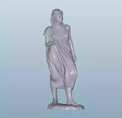 INDIAN  W38 Native American Figures 3D print model