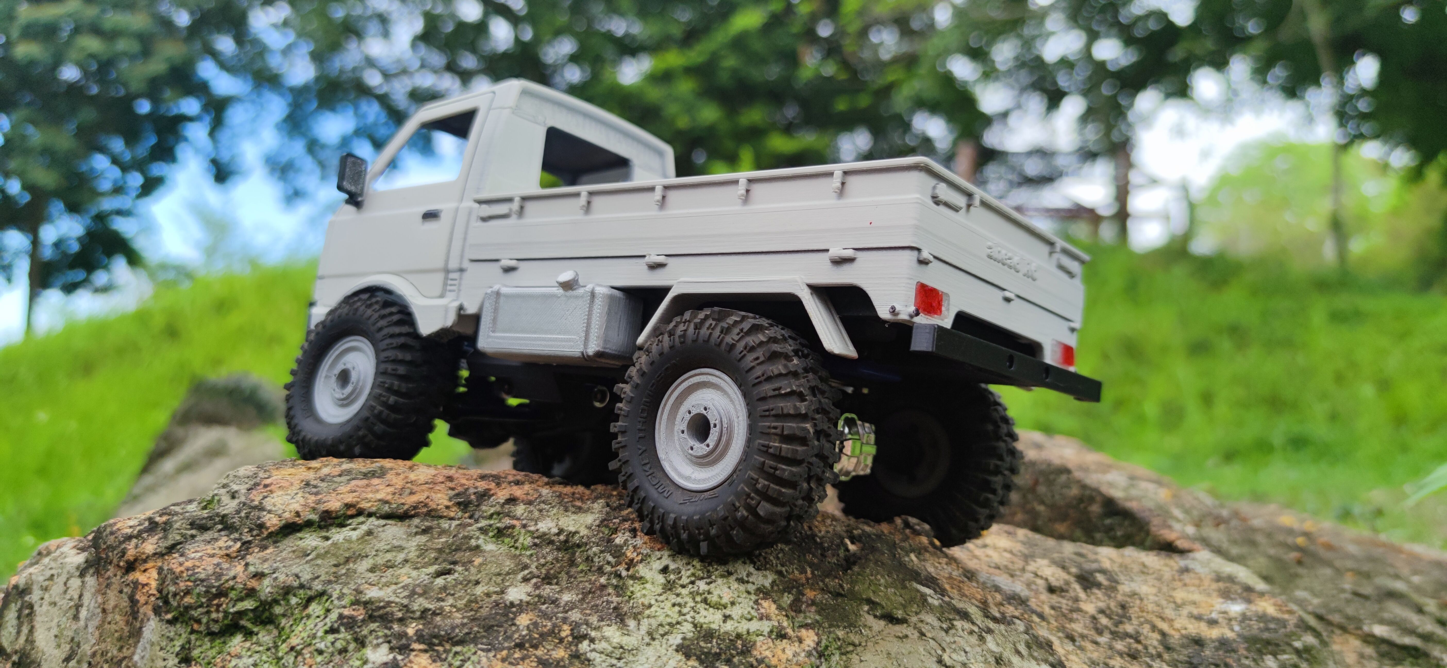 Crawler Kei Truck Bundle - 1-18 TRX4M RC body 3D print model_6