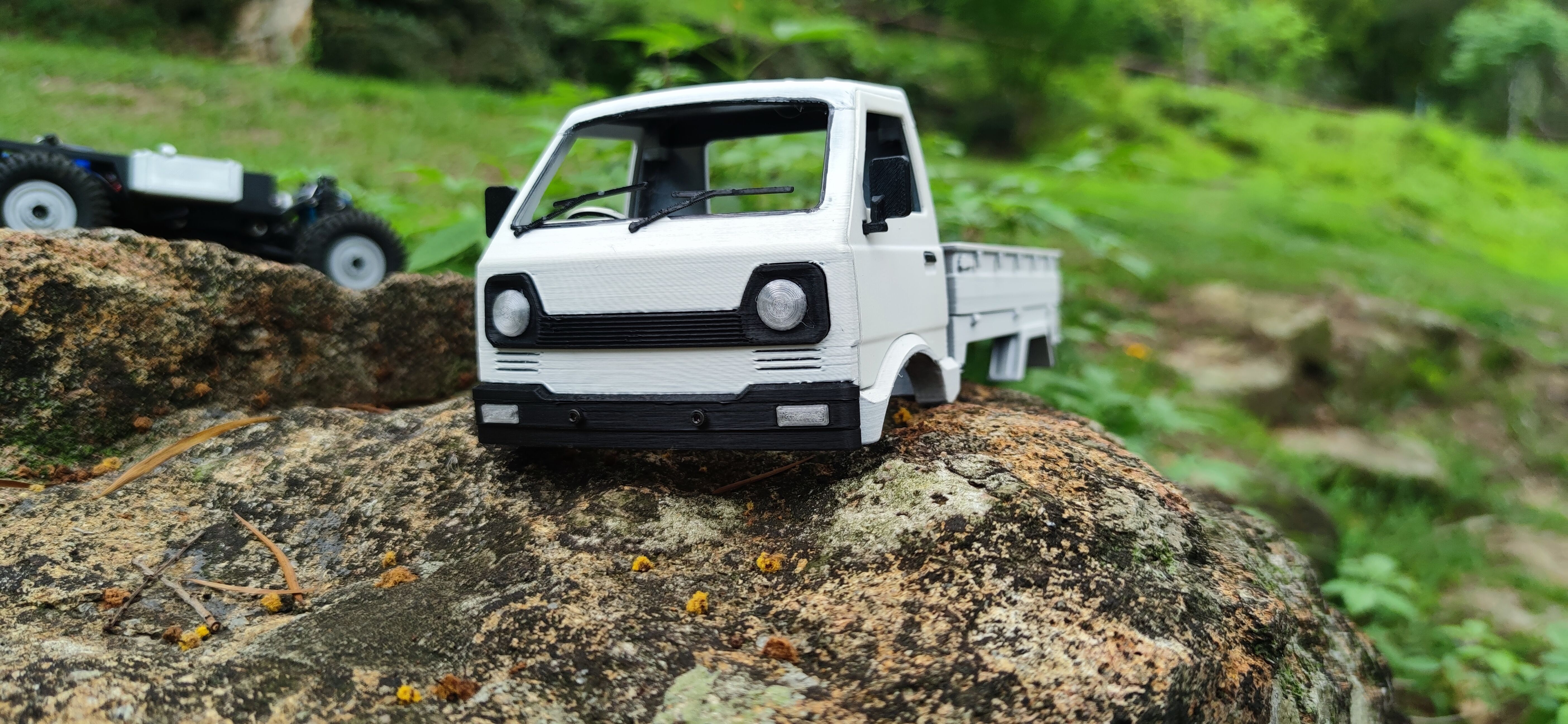 Crawler Kei Truck Bundle - 1-18 TRX4M RC body 3D print model_14