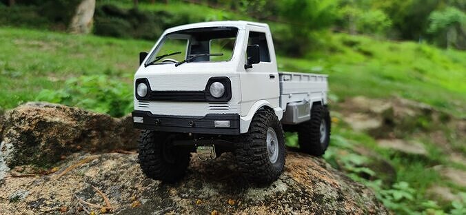 Crawler Kei Truck Bundle - 1-18 TRX4M RC body 3D print model