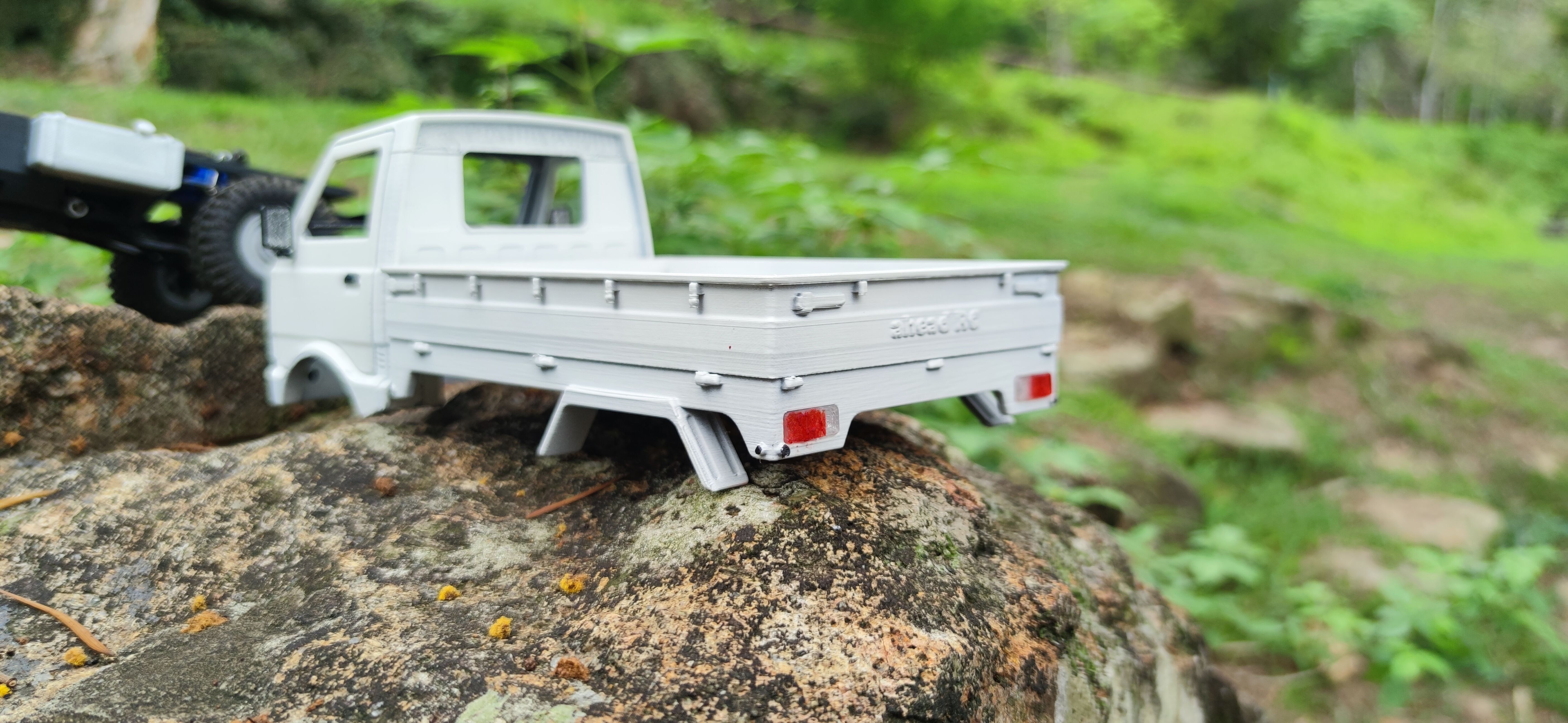 Crawler Kei Truck Bundle - 1-18 TRX4M RC body 3D print model_9