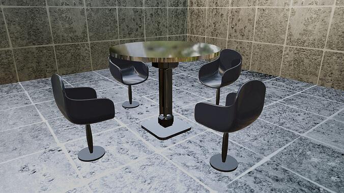 Table and Chair  New Design New Model 3D print model