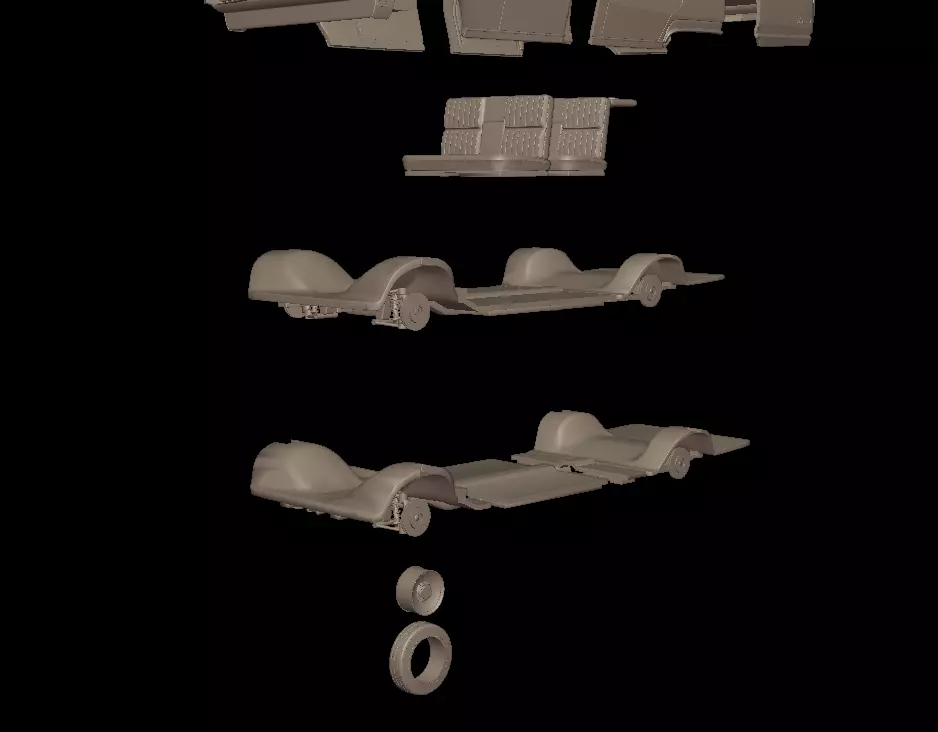 buick electra 225 1968  four doors 3D print model_15