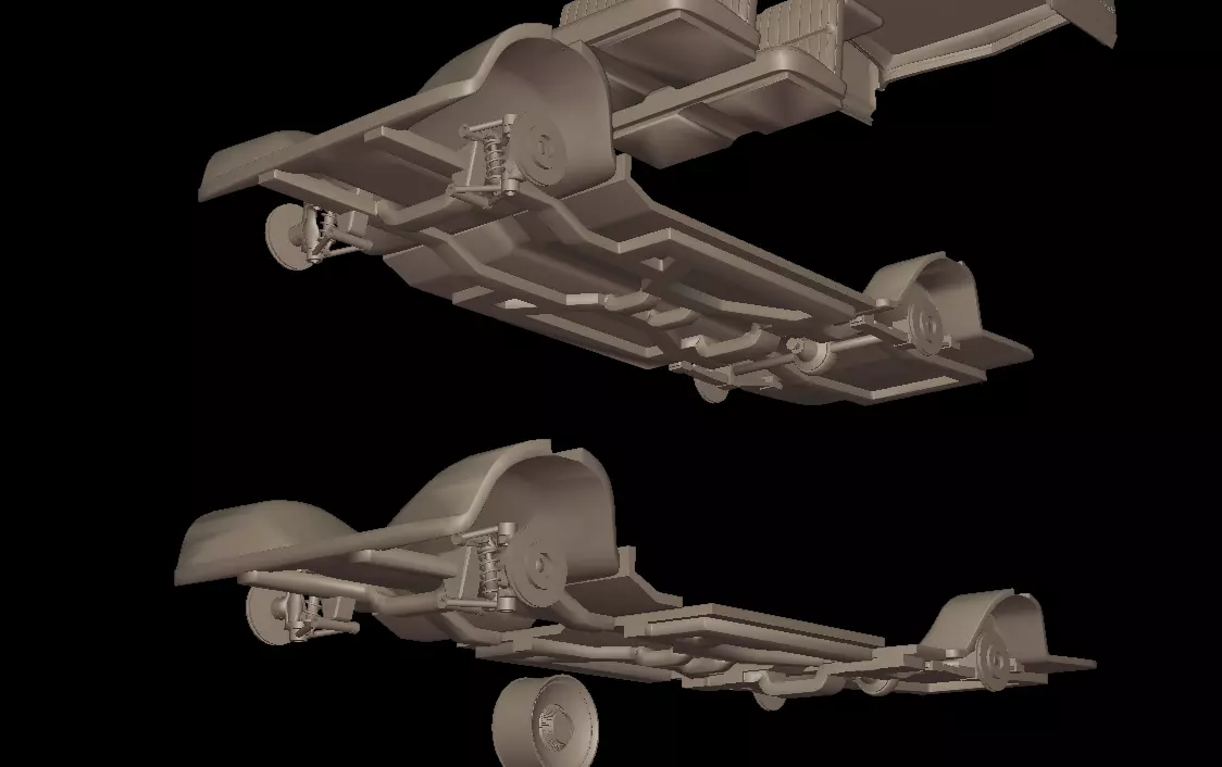 buick electra 225 1968  four doors 3D print model_16