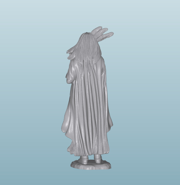 INDIAN  W40 Native American Figures 3D print model_1