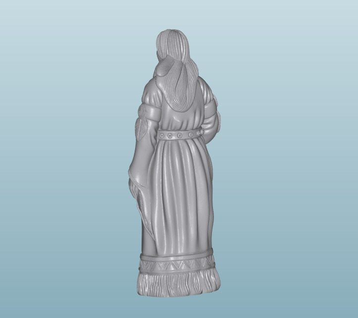 INDIAN W45 Native American Figures 3D print model_1