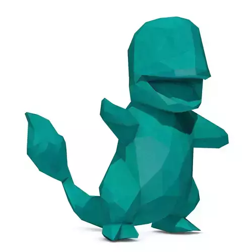 Charmander Low Poly