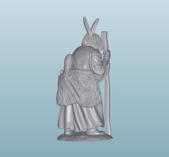 INDIAN W46 Native American Figures 3D print model_1