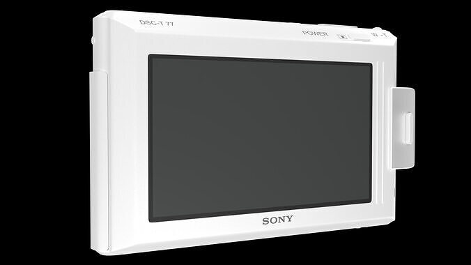 Sony Cyber-shot Digital Camera 3D Model 3D model