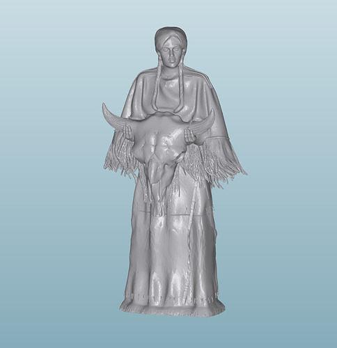 INDIAN  W48 Native American Figures 3D print model