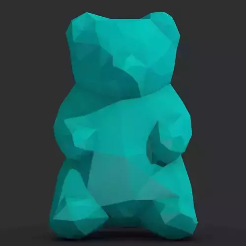 Gummy Bear Low Poly