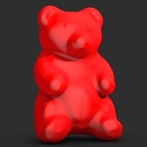 Gummy Bear 3D print model