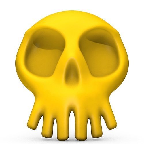 Haunted Mansion Skull 3D print model