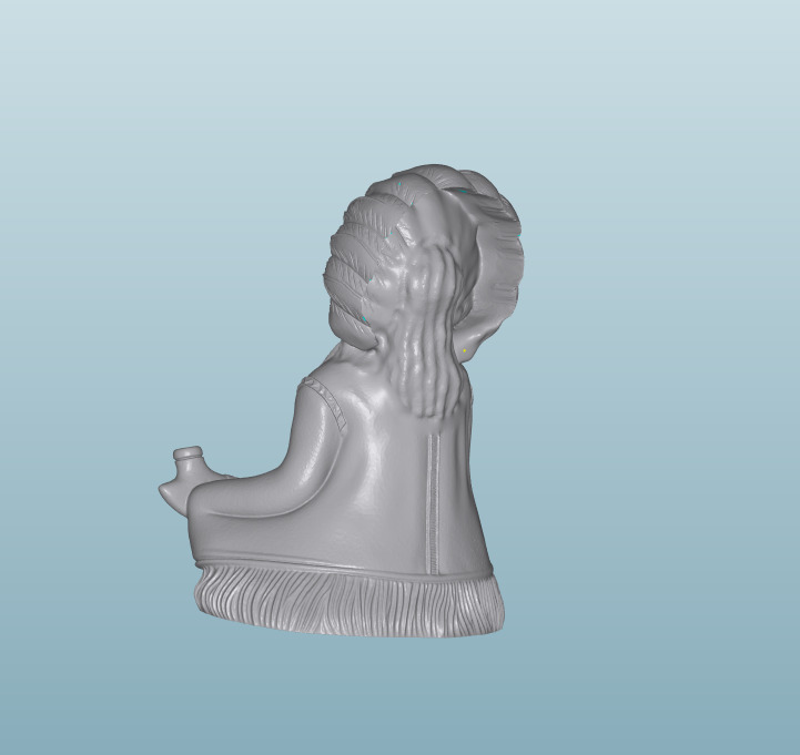INDIAN W50 Native American Figures 3D print model_1