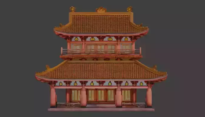 traditional Vietnamese communal house