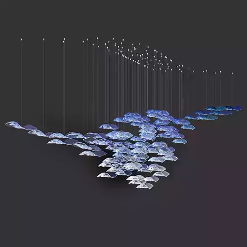 crystal pendant light 9