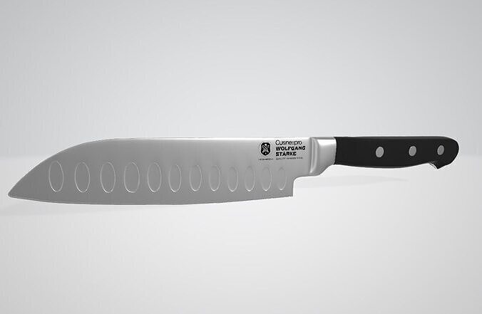 12-5 cm Santoku Knife 3D Model 3D model