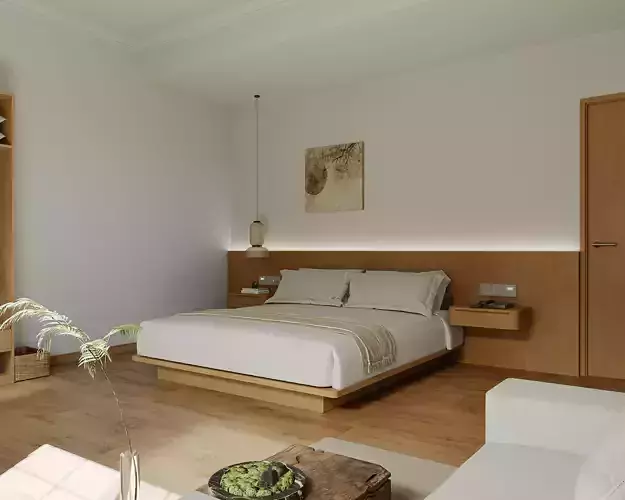    hotel bedroom interior  16