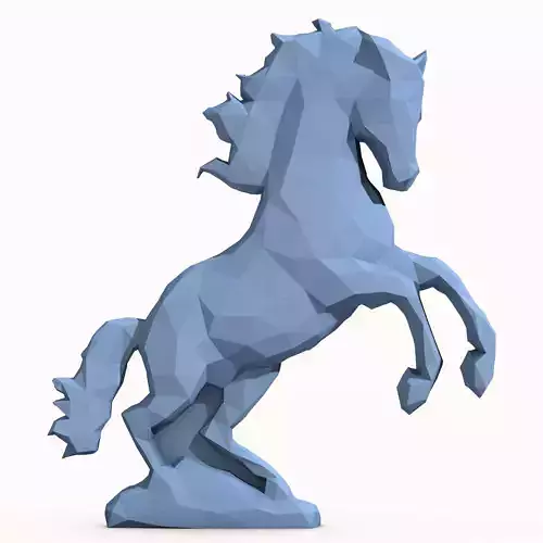 Horse low poly