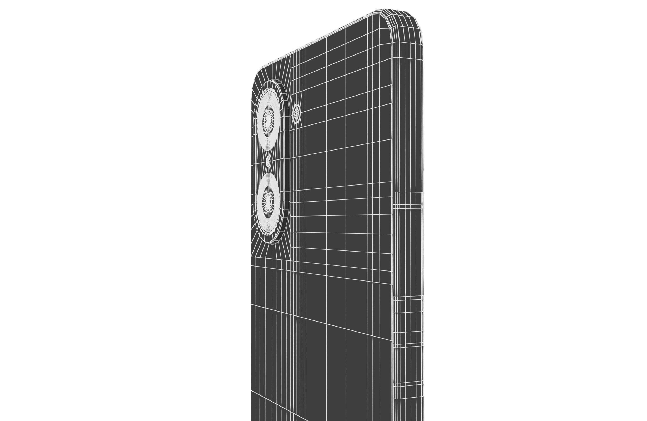 OnePlus Nord CE5 Black Low-poly 3D model_23