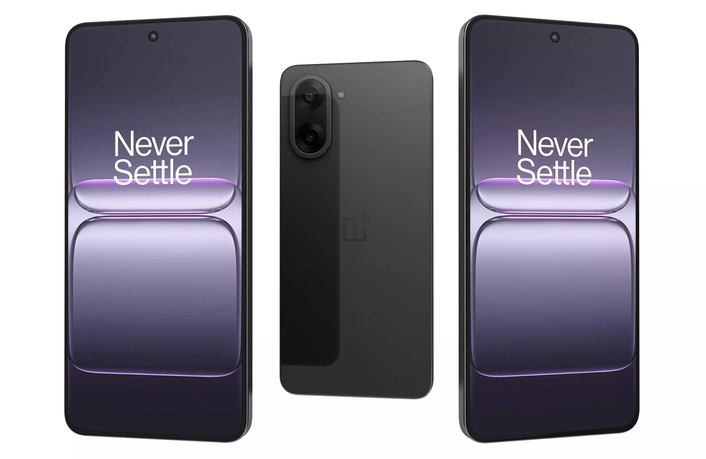 OnePlus Nord CE5 Black Low-poly 3D model_0
