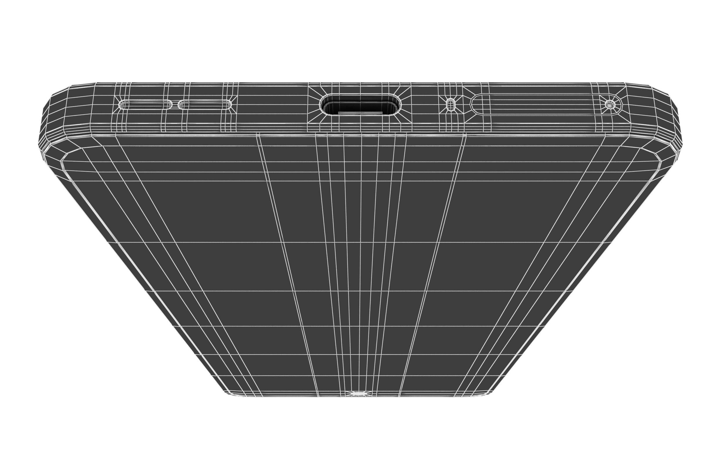 OnePlus Nord CE5 Black Low-poly 3D model_25