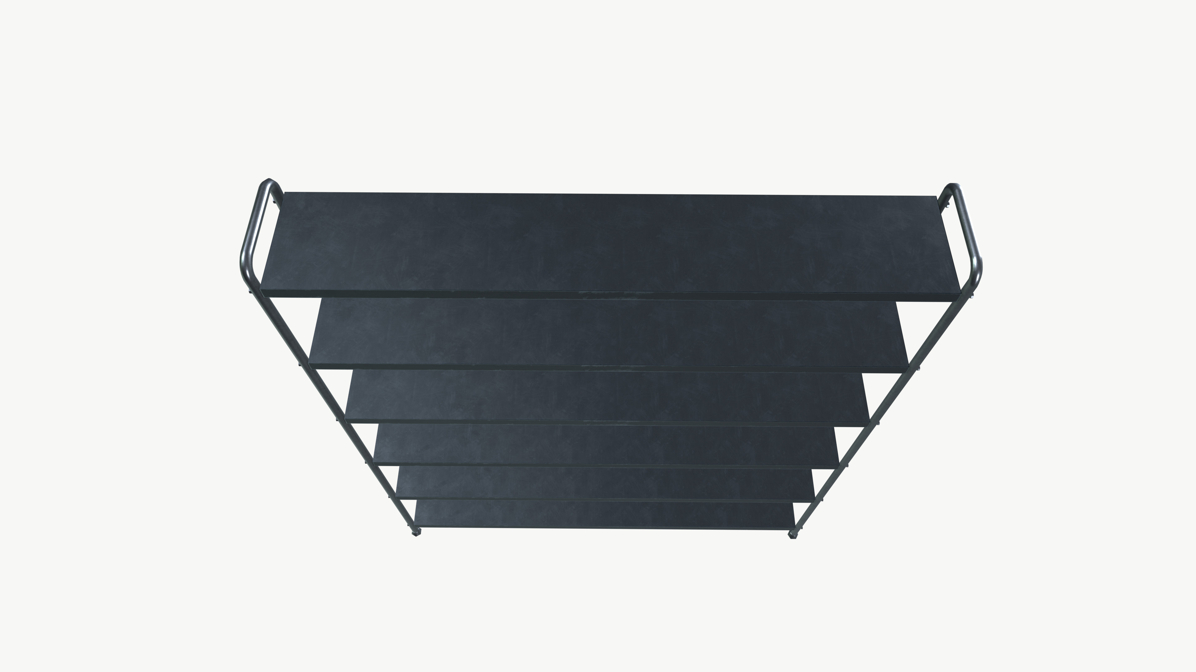 Metal Shelf 3D model_6