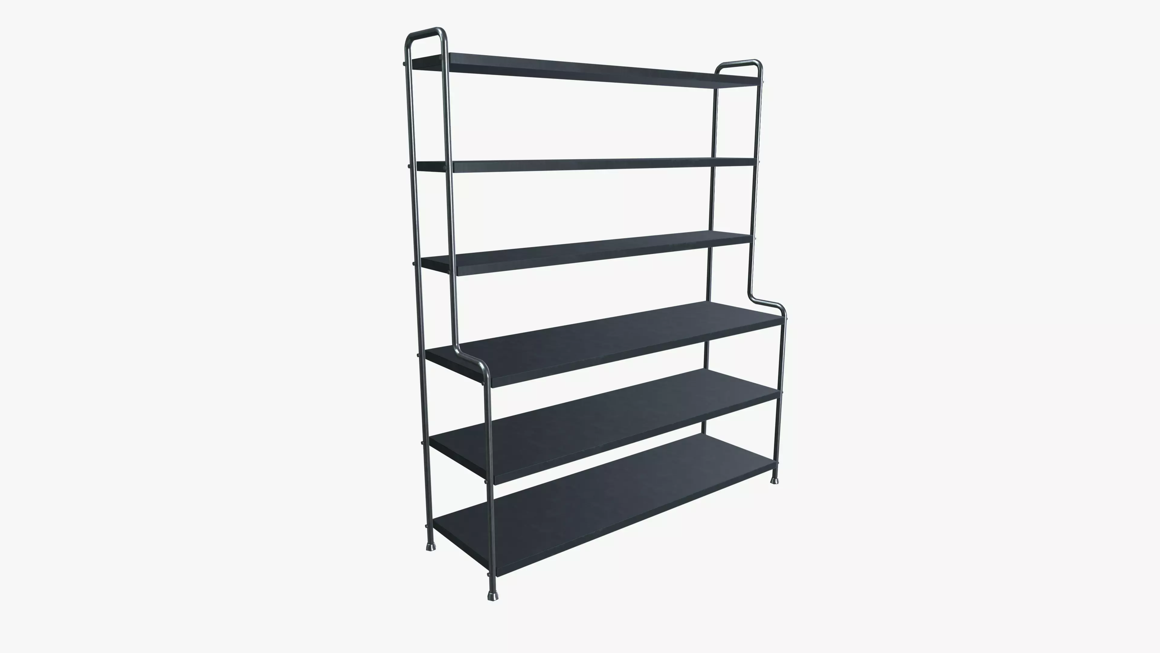 Metal Shelf 3D model_0