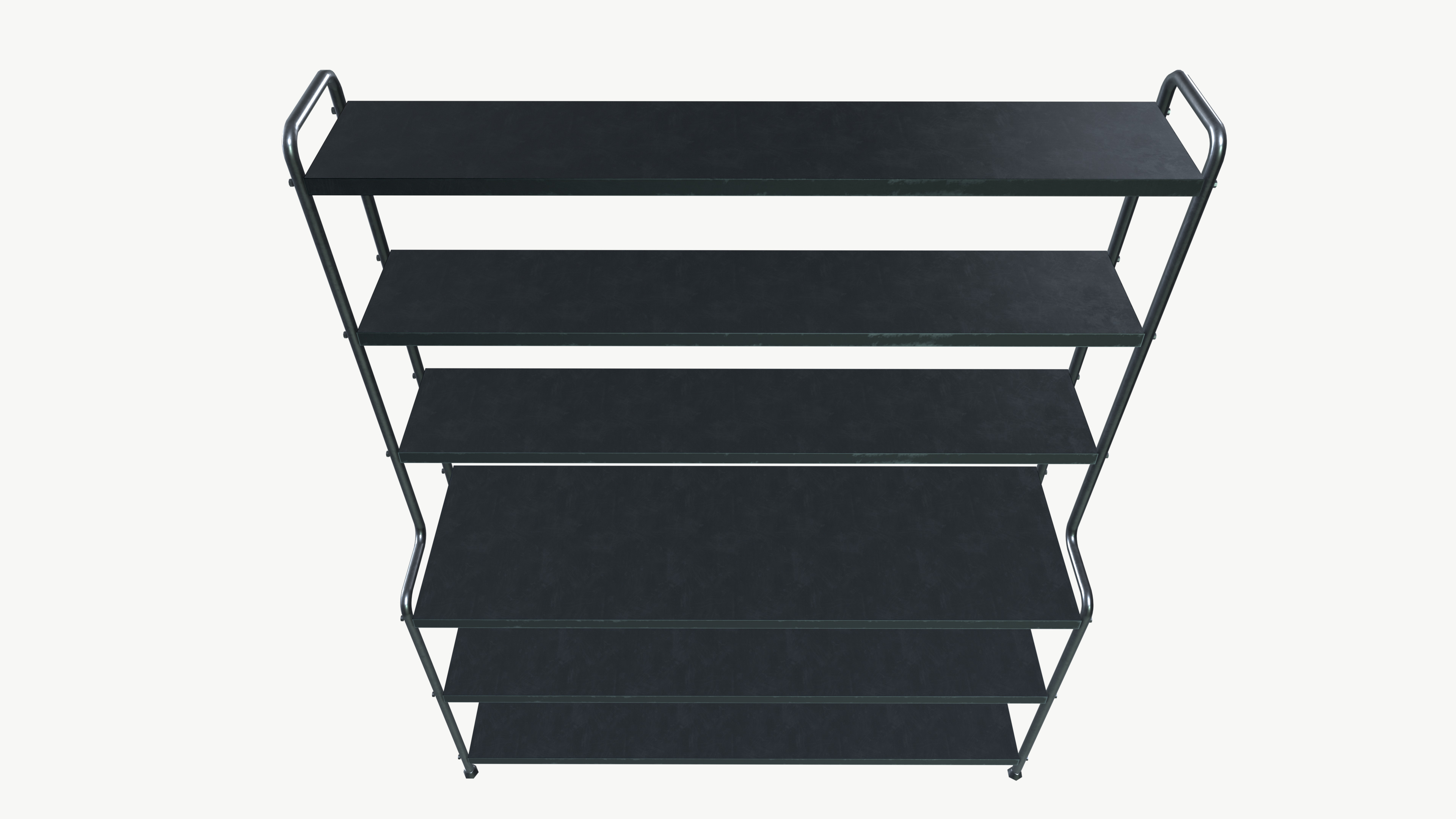 Metal Shelf 3D model_4