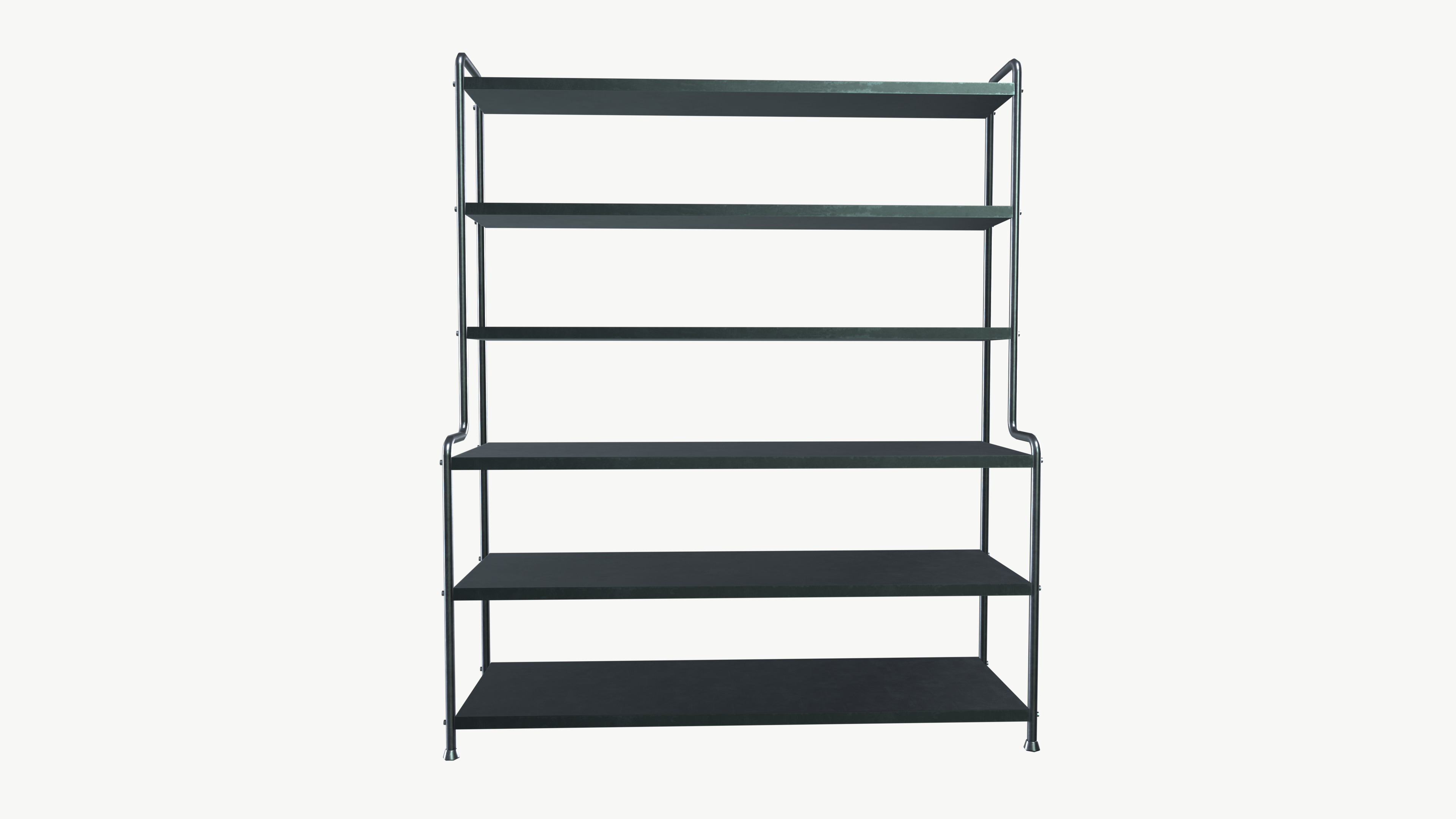 Metal Shelf 3D model_3