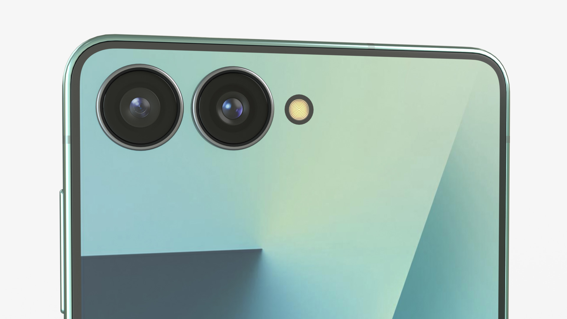 Samsung Galaxy Z Flip 7 Mint 3D model_11