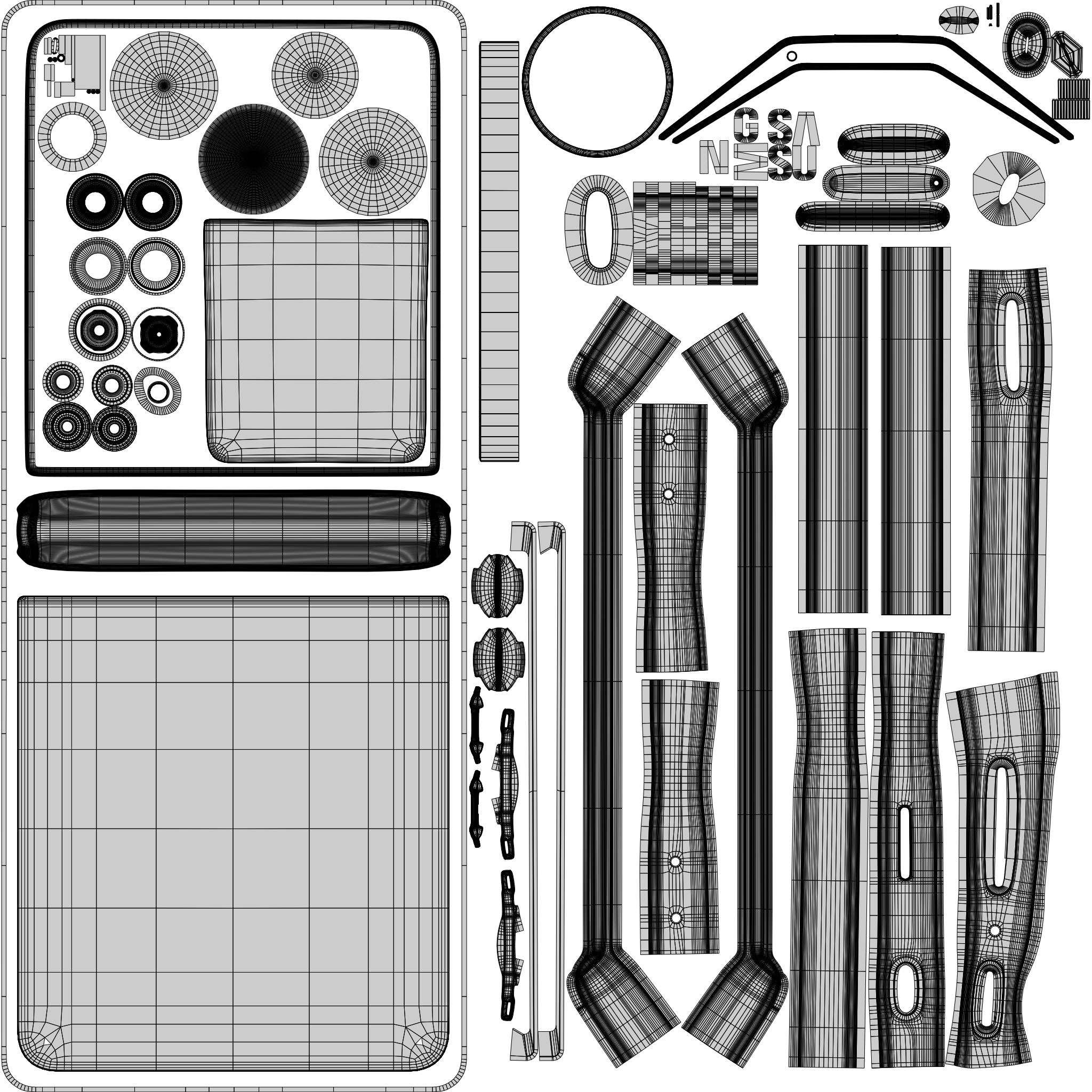 Samsung Galaxy Z Flip 7 Mint 3D model_16