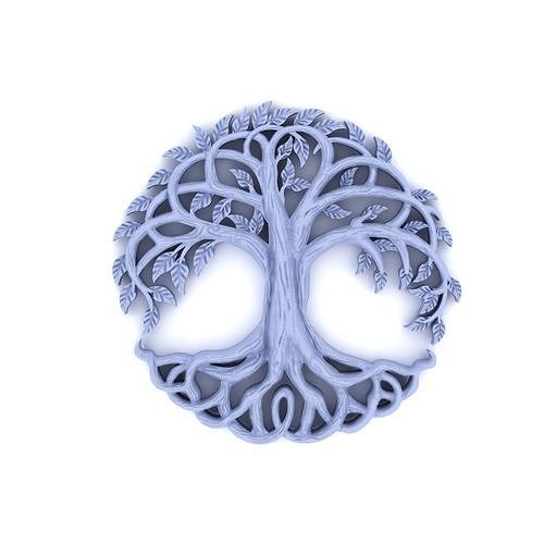 tree life gold 3D print model