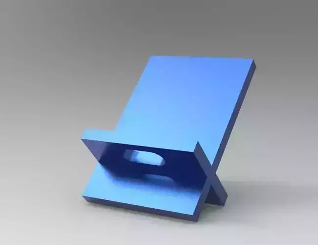 3D PRINTABLE SIMPLE MOBILE STAND MODEL