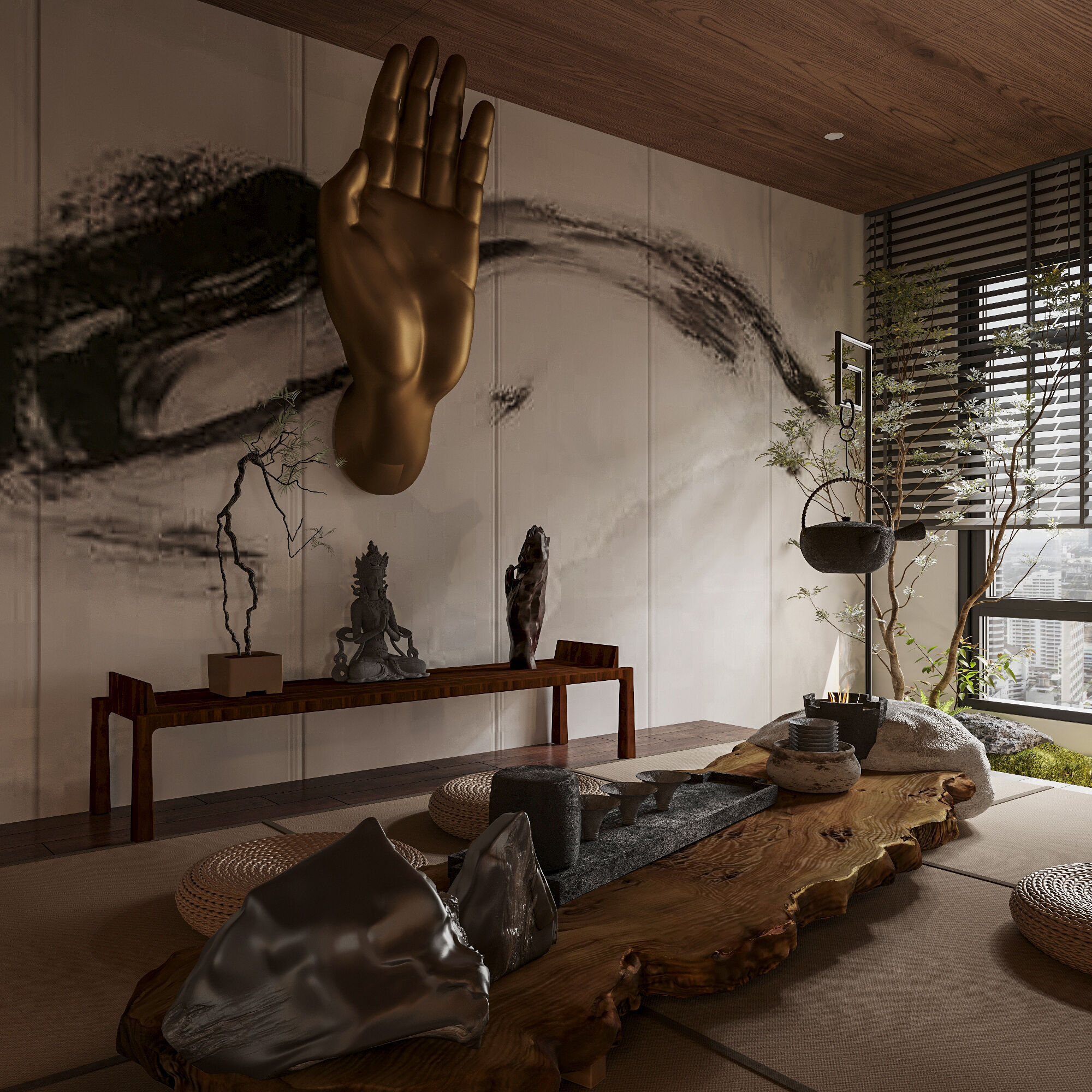 japanese interior 3D model_8