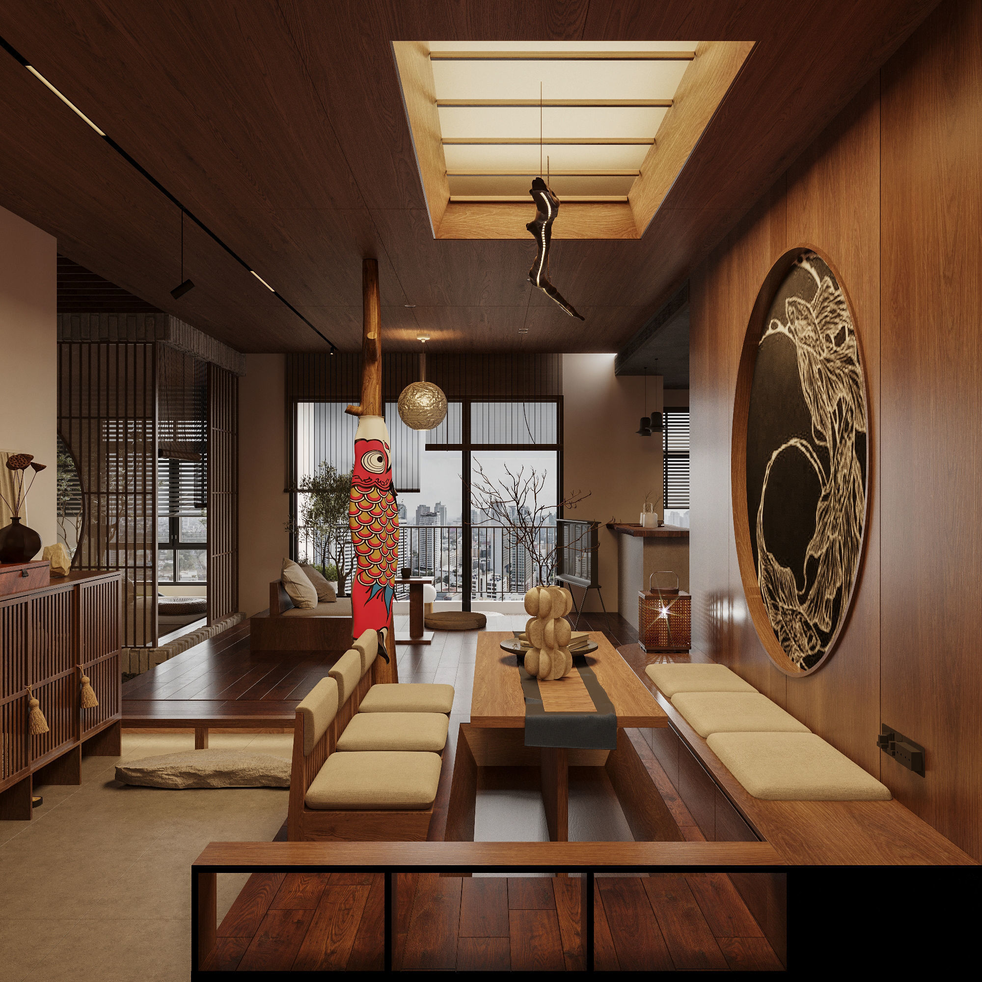 japanese interior 3D model_1
