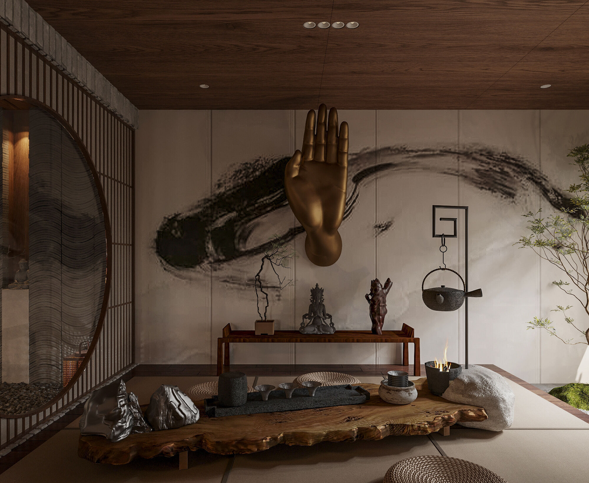 japanese interior 3D model_12