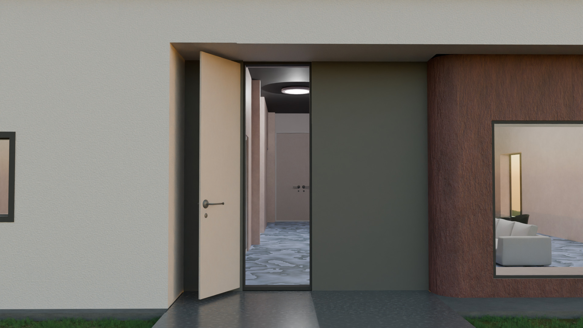 Modern House 3D model_8