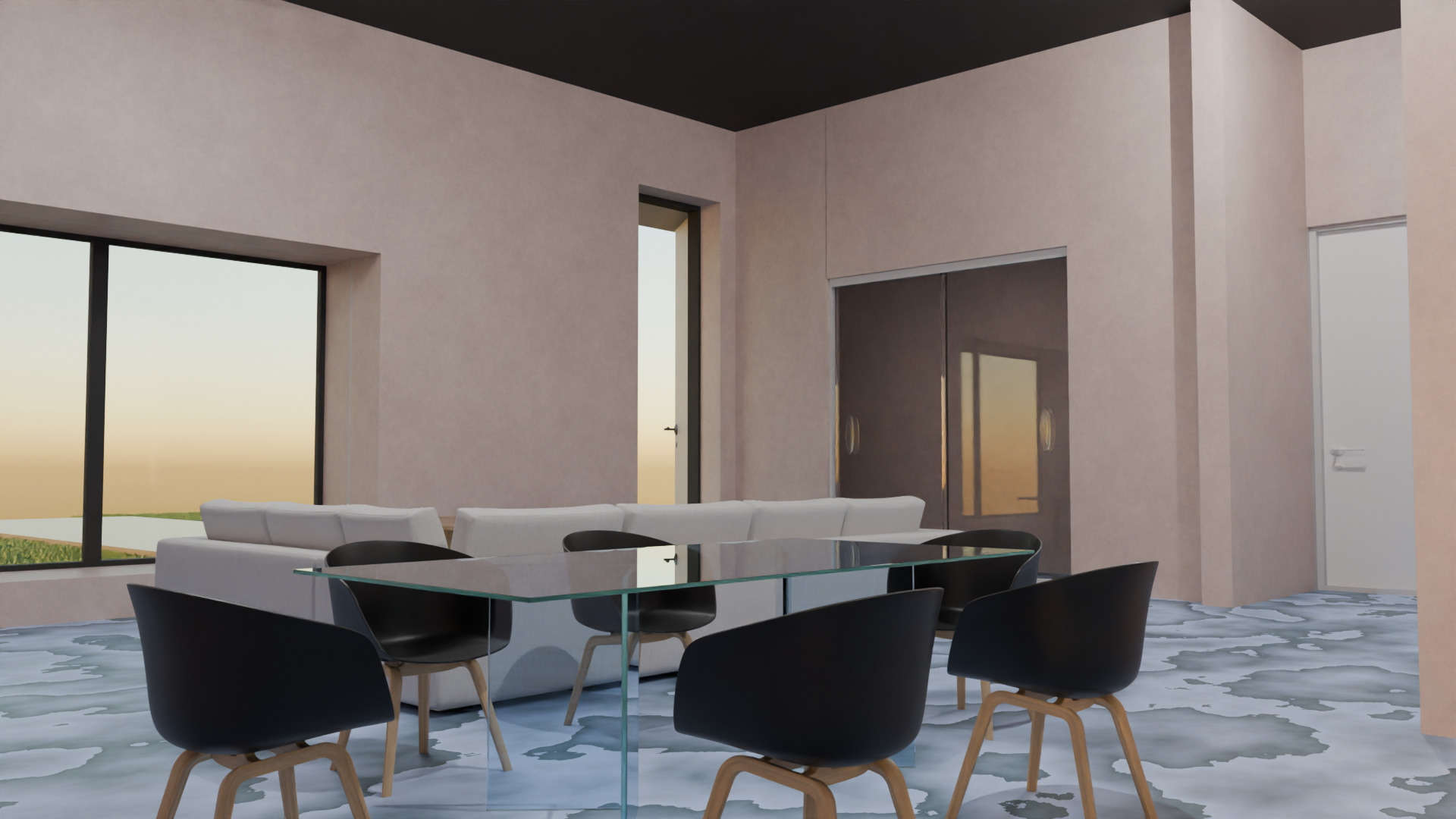 Modern House 3D model_11