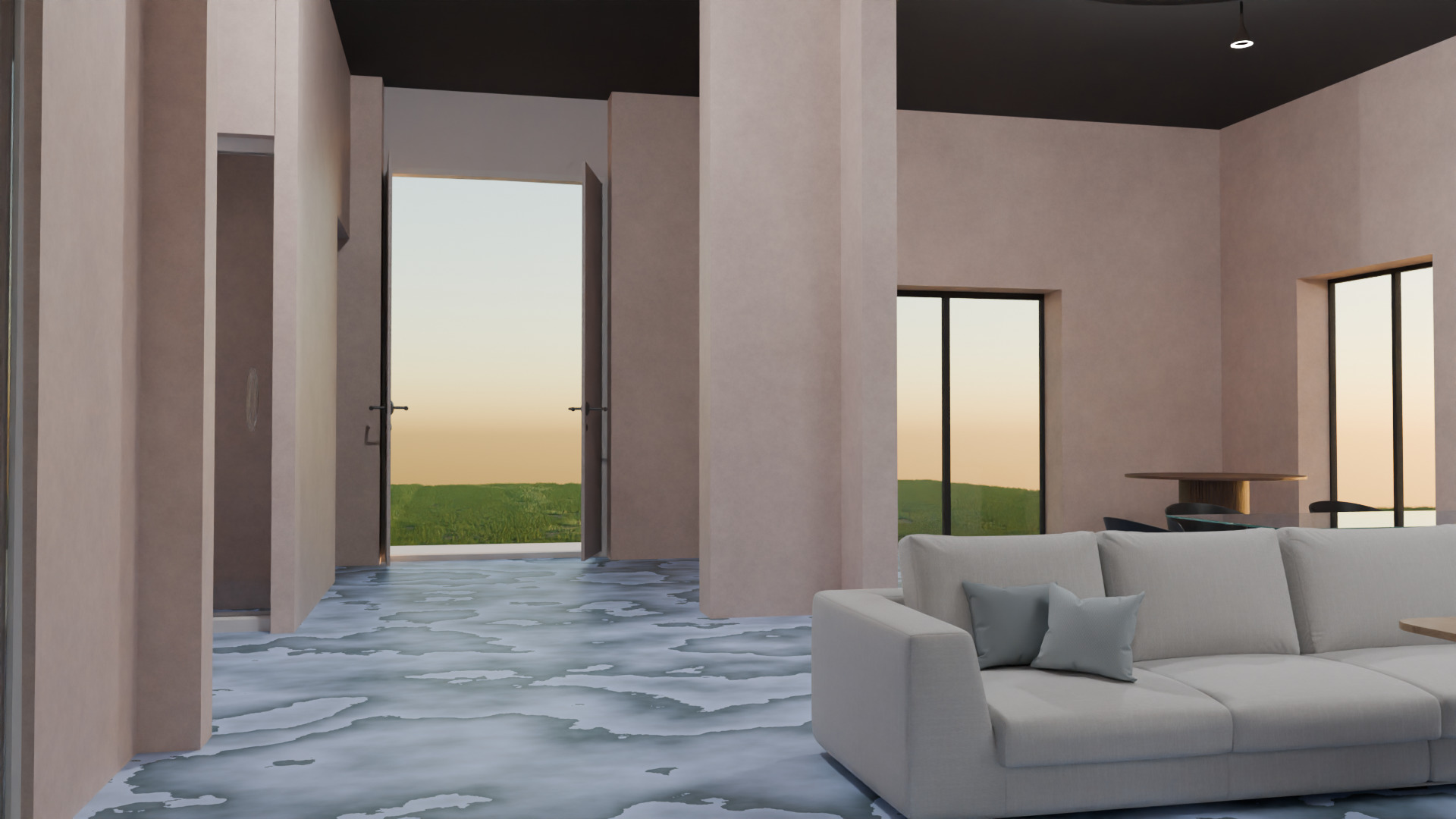 Modern House 3D model_10