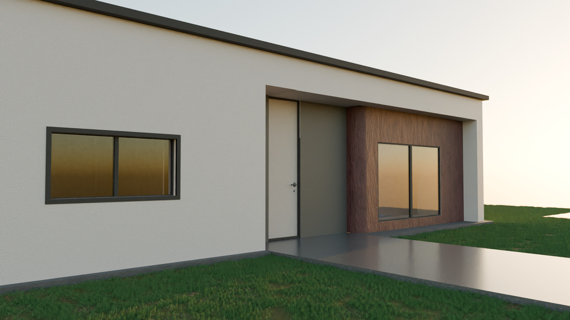 Modern House 3D model_5