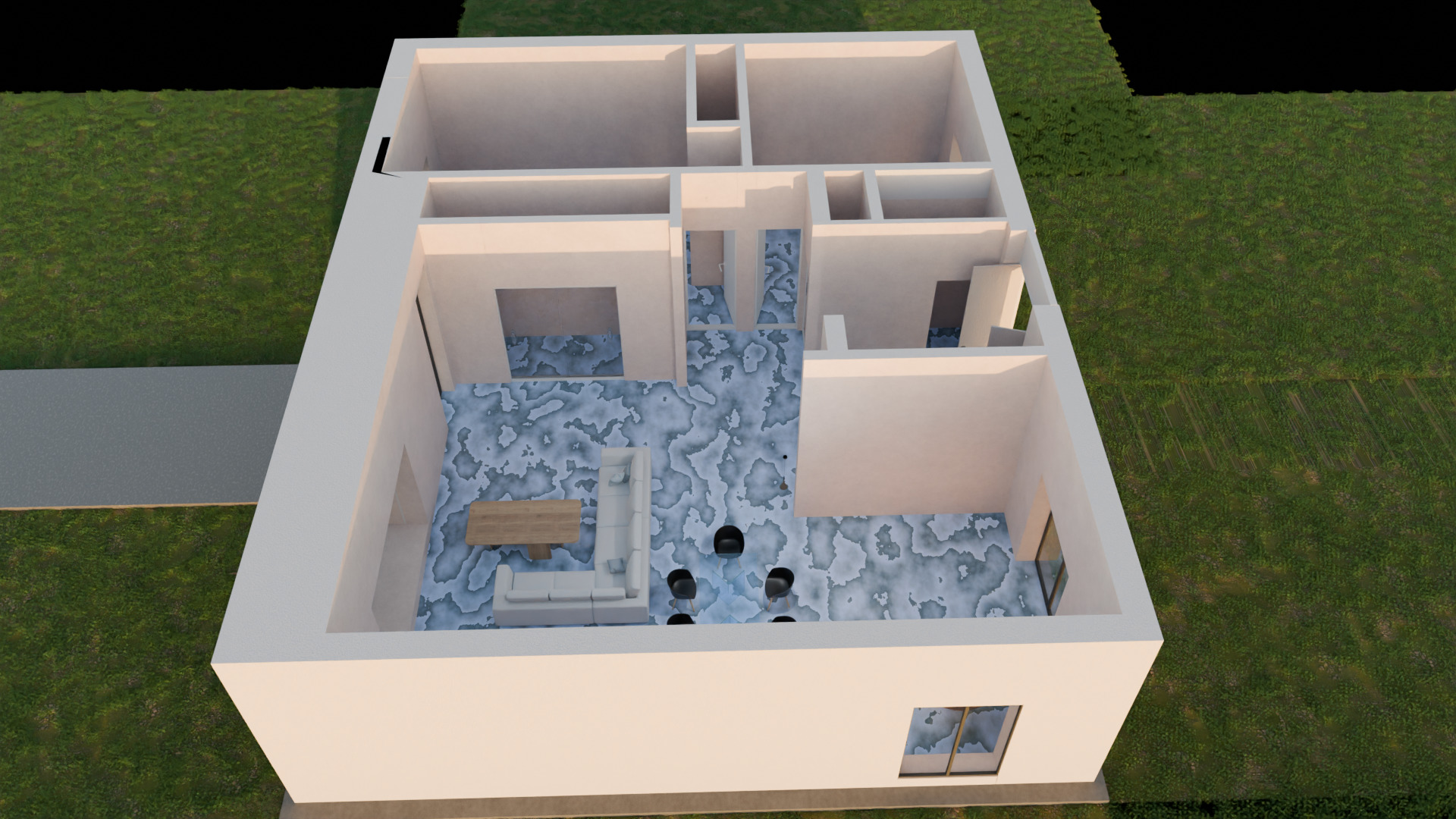 Modern House 3D model_15