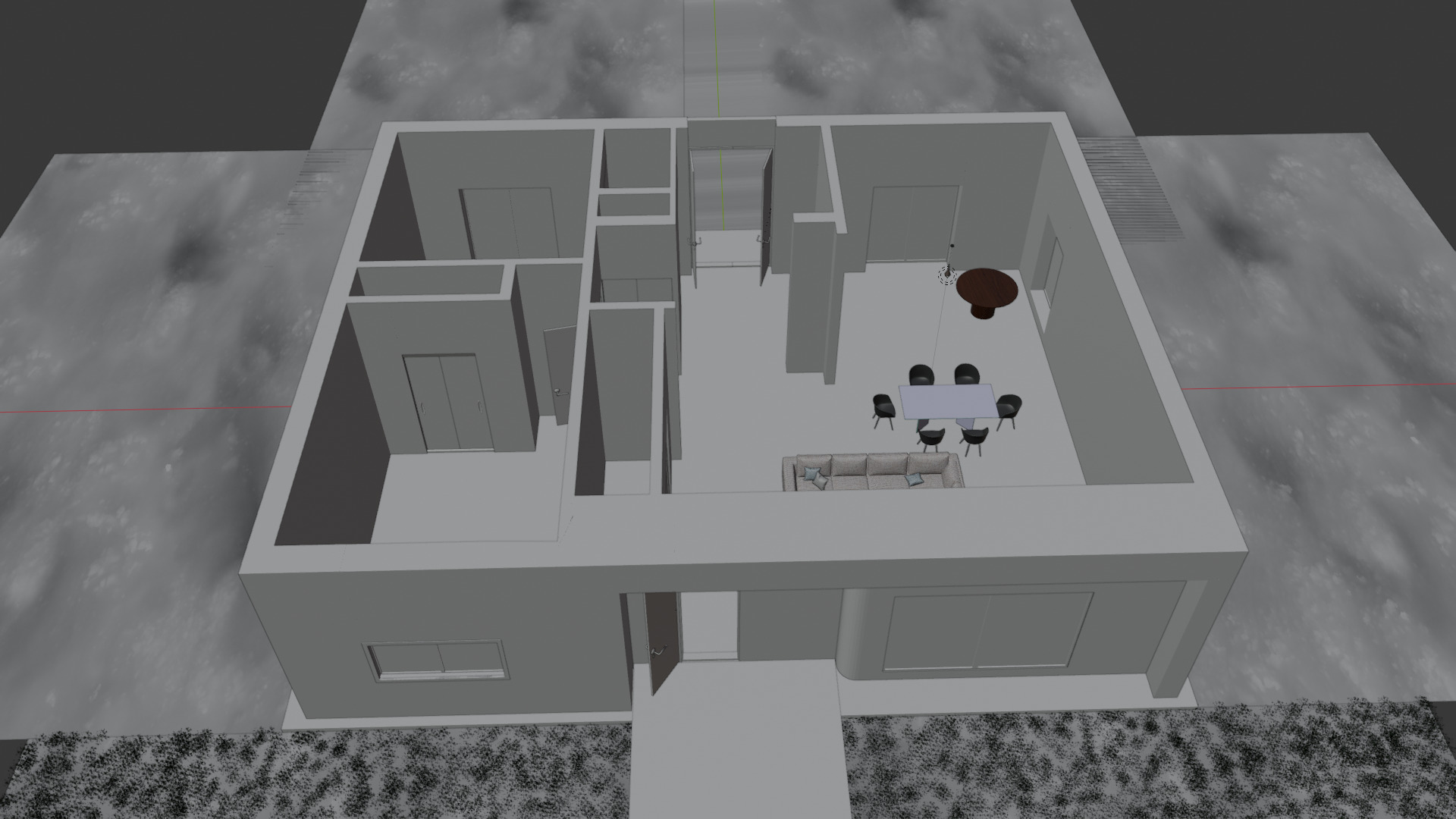 Modern House 3D model_18