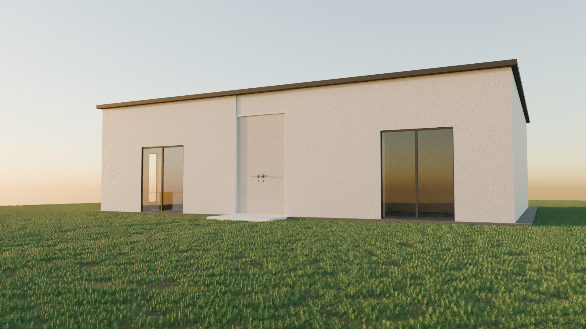 Modern House 3D model_6